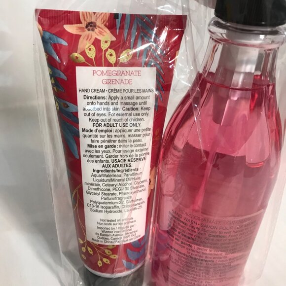 Ivy & Castle Pomegranate Grenade Hand Care Collection: Hand Wash & Hand Cream - Picture 5 of 5